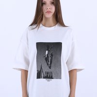 마르트 Skate Printing T-shirt (WHITE)