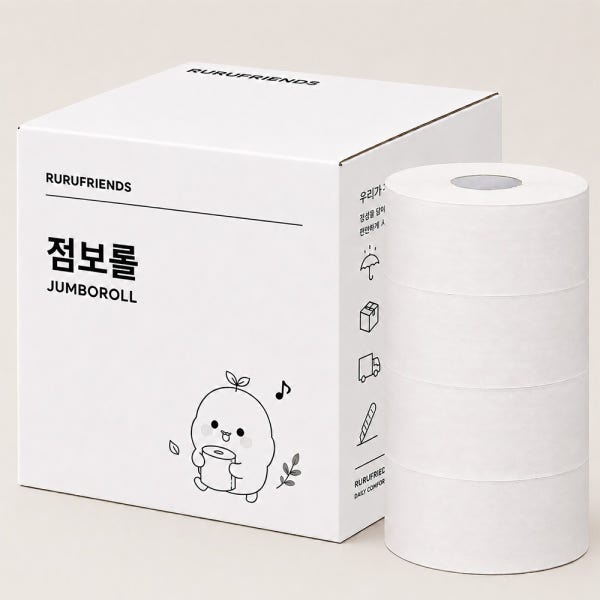 점보롤 화장지 화장실 대형 2겹 230m 16롤 티슈 업소용 휴지 대용량