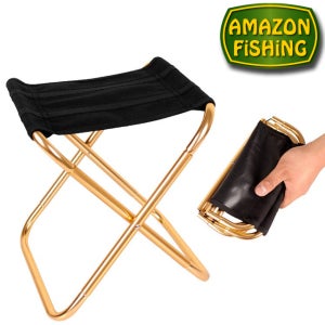 아마존피싱 두랄루민 접이식의자 휴대용 미니의자 캠핑 피크닉 물놀이 해루질