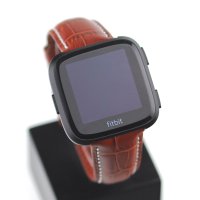 fitbit versa 스트랩 핏빗버사 가죽시계줄 브라운 레더 TK740