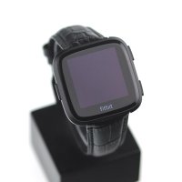 fitbit versa 가죽밴드 핏빗 버사 시계스트랩 블랙 시계줄 TK730