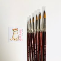 에스꼬다 Prado 프라도 1462번 비휴대용 수채화붓 숏핸들 에스코다 Escoda Brush Prado