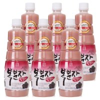 국순당 고창 선운산의 아침의 복분자 막걸리 6도 750ml x 6입