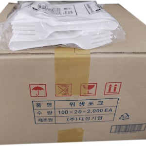 일회용 포크 (1BOX 2000EA)