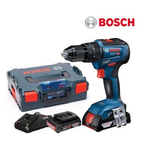 보쉬 GSB18V-55 2.0Ah 브러쉬리스 충전임팩트드릴드라이버 세트