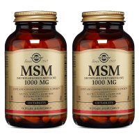 Solgar MSM 솔가 엠에스엠 1000mg 120정 2개