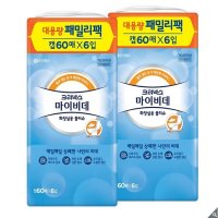 크리넥스 마이비데 캡형60매x 6 x 2팩 Kleenex Toilet Wipes