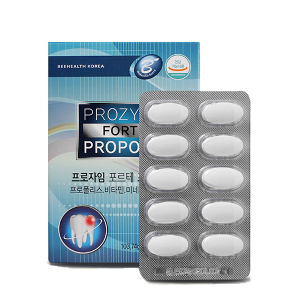 프로자임포르테프로폴리스 옥수수수염추출물 프로폴리스 60정 캐나다직수입