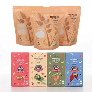 파파루 유기농 이유식 감자 초기 쌀가루 백미초기 중기 후기 (400g) 외 13종