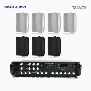 6채널 앰프 SR-650D + 탄노이 DVS4 벽부형 스피커 7개 TANNOY 매장 카페 음향패키지