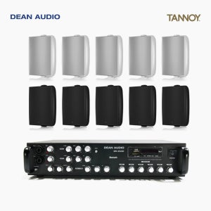 6채널 앰프 SR-650D + 탄노이 DVS4 벽부형 스피커 10개 TANNOY 매장 카페 음향패키지
