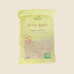 유기농 찰보리쌀 1kg, 1개