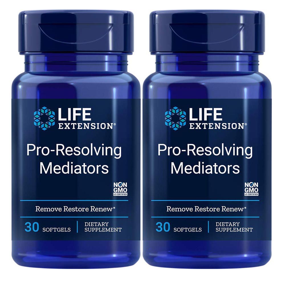 Life Extension Pro-Resolving Mediators 라이프 익스텐션 프로 리졸빙 미디에이터 30정 2팩