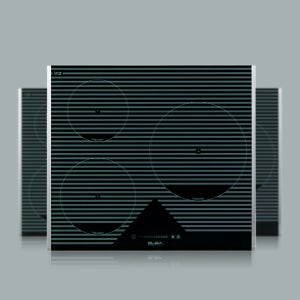 엘바 3구 인덕션 전기렌지 45-003I BK 빌트인