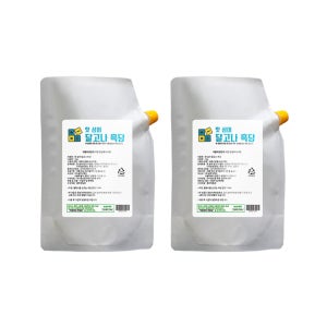 핫섬머 달고나 흑당 베이스 1kg, 2개