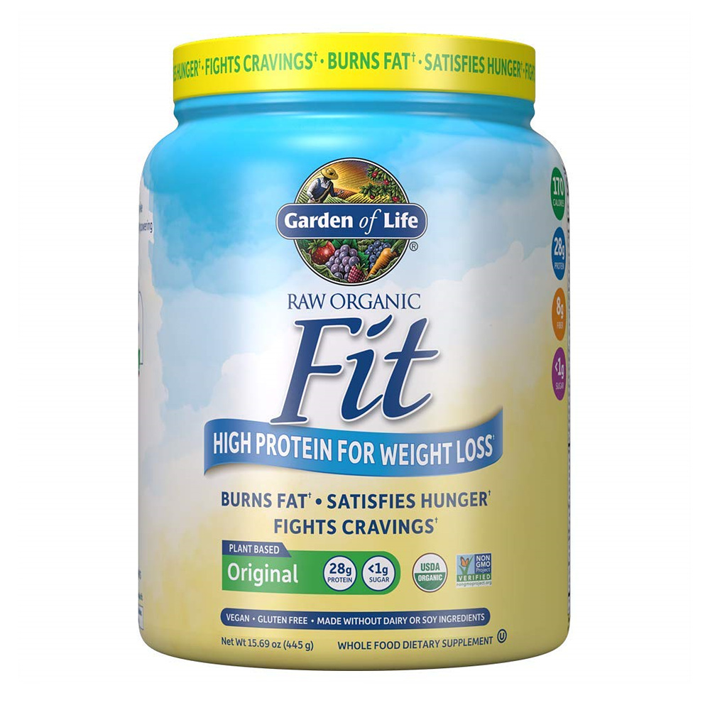 Garden of Life 가든 오브 라이프 로우 <b>오가닉 핏</b> 프로틴 <b>오리지널</b> 445g(15.69oz) <b>Raw Organic Fit</b> Powder <b>Original</b>