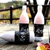 칠장주 막걸리 750ml 17병 6도 충남 청양의 칠갑산 청정 스파클링 전통주 탁주 / 술가게(백제인주조)