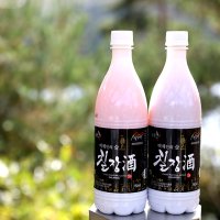 칠장주 막걸리 1200ml 15병 6도 충남 청양의 칠갑산 청정 스파클링 전통주 탁주 / 술가게(백제인주조)