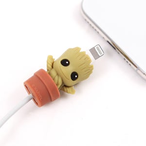 마블 케이블 보호캡 충전기 세이버 그루트