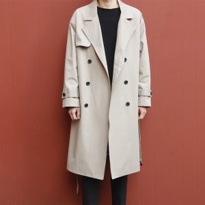 남자 코트 남성로브코트 정장 남자 트렌치코트