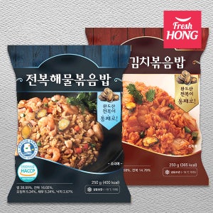 전복볶음밥 3종 (해물/김치/영양톳) x 4팩, 10팩