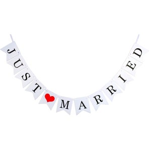 웨딩 가랜드 JUST MARRIED
