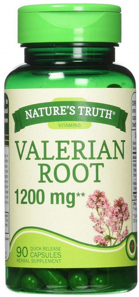 Nature’s Truth Valerian Root 네이쳐스 <b>트루</b> 발레리안 루트 1200mg 90캡슐 3병