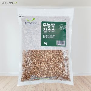 [초록숟가락] 무농약 찰수수쌀 1kg, 500g 국내산 23년산 국산잡곡 수수