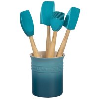 르쿠르제 실리콘 스패츌러세트 카리브해 Le Creuset Spatula Set