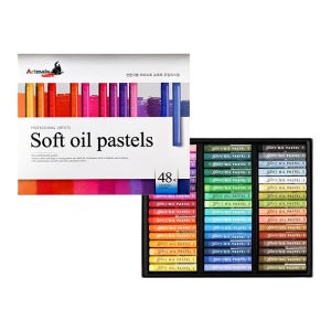 SANGWOO 아트메이트 소프트 오일파스텔 48색