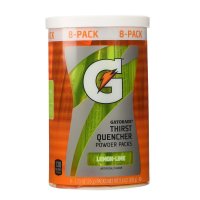 Gatorade Thirst Quencher Powder Packet G - Lemon Lime 게토레이 가루 레몬라임 8개입