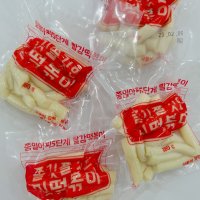 빨강떡볶이 떡볶이떡 소포장 밀떡(180g)