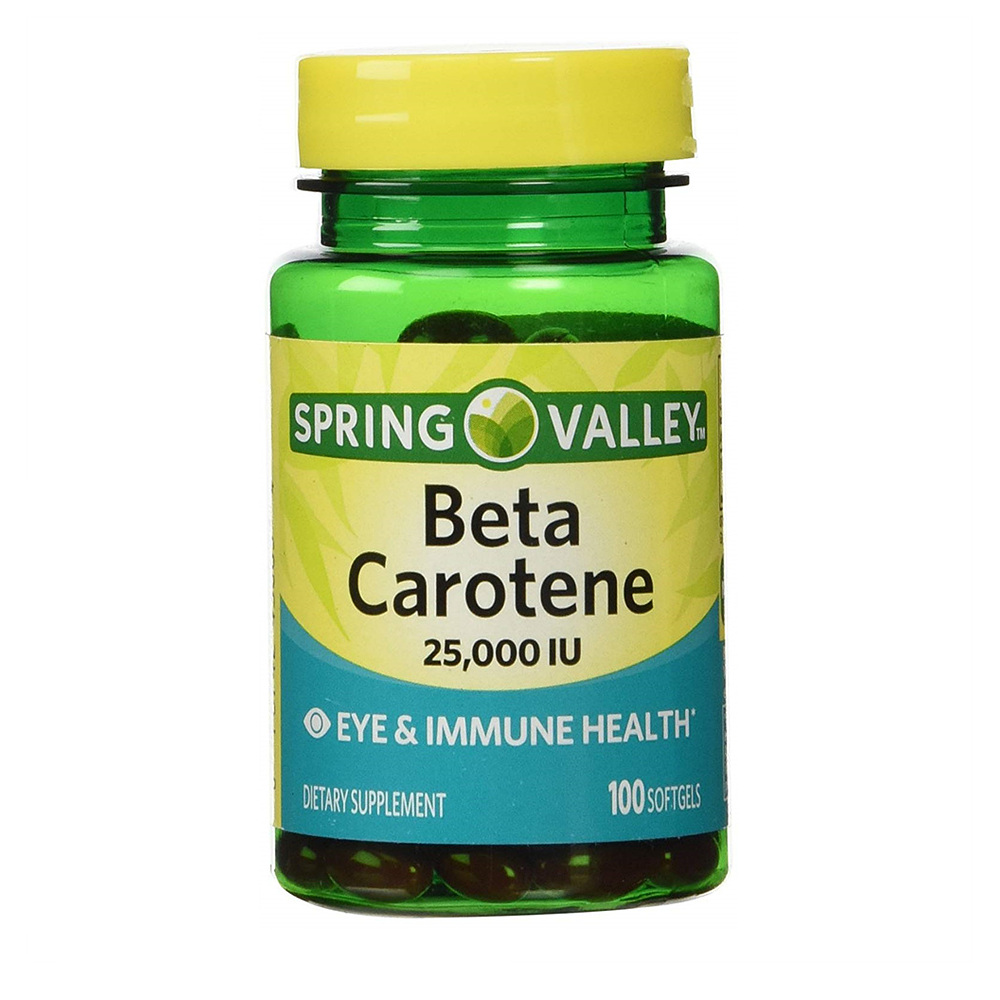 Spring Valley Beta Carotene <b>스프링 밸리</b> 베타 카로틴 100정