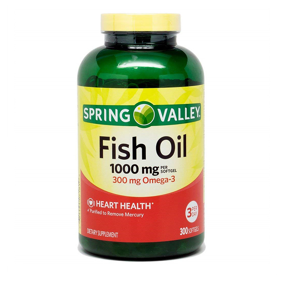 Spring Valley Fish Oil <b>스프링 밸리</b> 피쉬오일 오메가3 300정