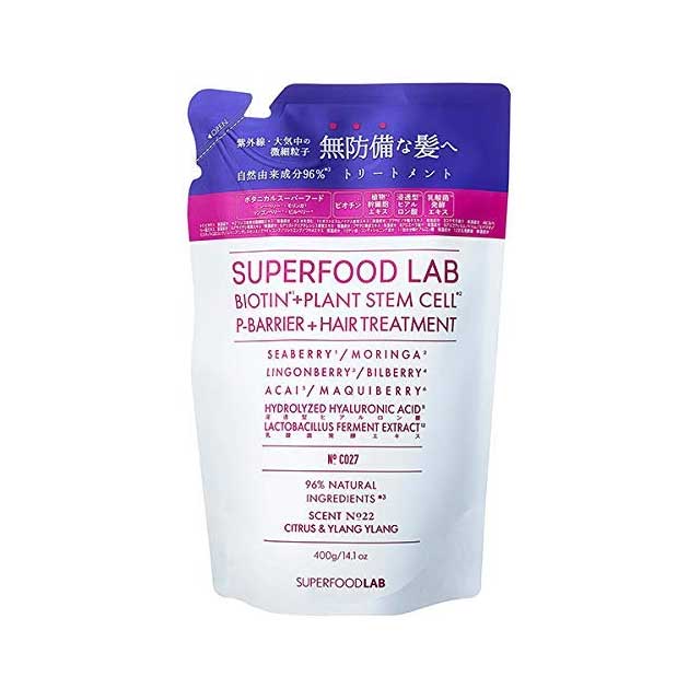 슈퍼푸드랩 BT P 바리어 트리트먼트 480g 리필 Supperfood LAB BIOTIN P barrier Scalp treatment 480g 두피케어