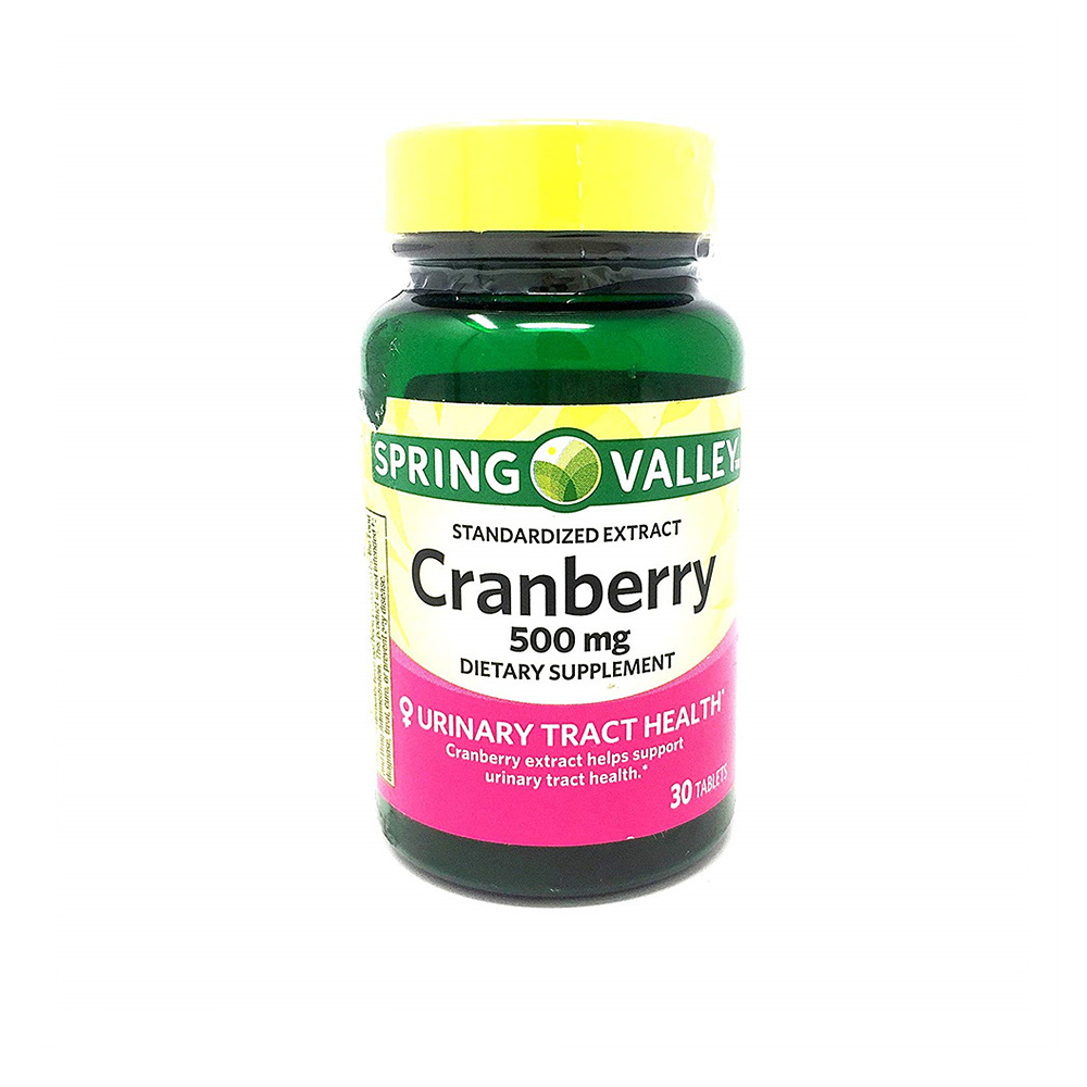 Spring Valley Cranberry <b>스프링 밸리</b> 크랜베리 500mg 30정