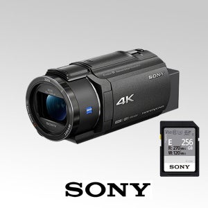 소니 FDR-AX43 소니 메모리 UHS-II V60 E256GB 메모리증정 4K캠코더 핸디캠 공식대리점