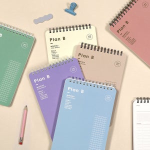 Plan B 스터디플래너 v2 공부다이어리 시험노트 내신 공부다이어리 공부플래너 수능계획 수능시험 내신관리 중학생 고등학생 학습플래너