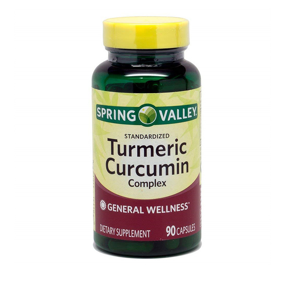 Spring Valley Turmeric <b>스프링 밸리</b> 터메릭 커큐민 콤플렉스 90캡슐