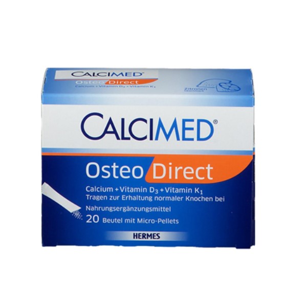 헤어메스 <b>칼시메드</b> 오스테오 <b>다이렉트</b> 칼슘 20개입 Hermes CALCIMED Osteo Direct