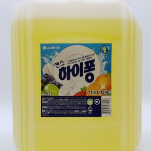 [청년푸드] LG생활건강 센스 하이퐁 11.8L(12kg) 대용량 주방세제