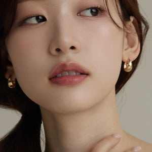 골드앤디어 14K 골드필드 볼드 물방울 원터치귀걸이