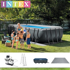 인텍스 수영장 이동식 울트라 XTR 사각프레임 가정용 풀장 26356KR 인덱스 5.49M