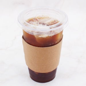 테이크아웃투명컵 16온스컵+평리드+무지홀더 100개 세트