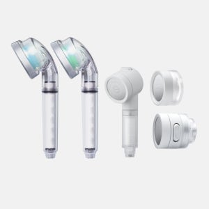 [거실+안방세트] 바디럽 퓨어썸 비타 필터샤워기 2개+주방용 본품ver.2+세면대용 본품ver.2