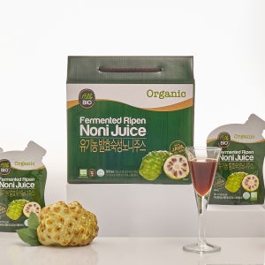 올바이오 유기농 발효숙성 노니원액100% 노니주스 30ml 파우치 30팩