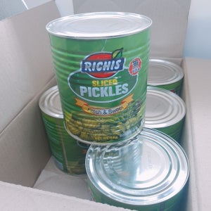 동서 리치스 슬라이스 오이피클 1박스(3kg X 6개입) 캔/통조림 피클