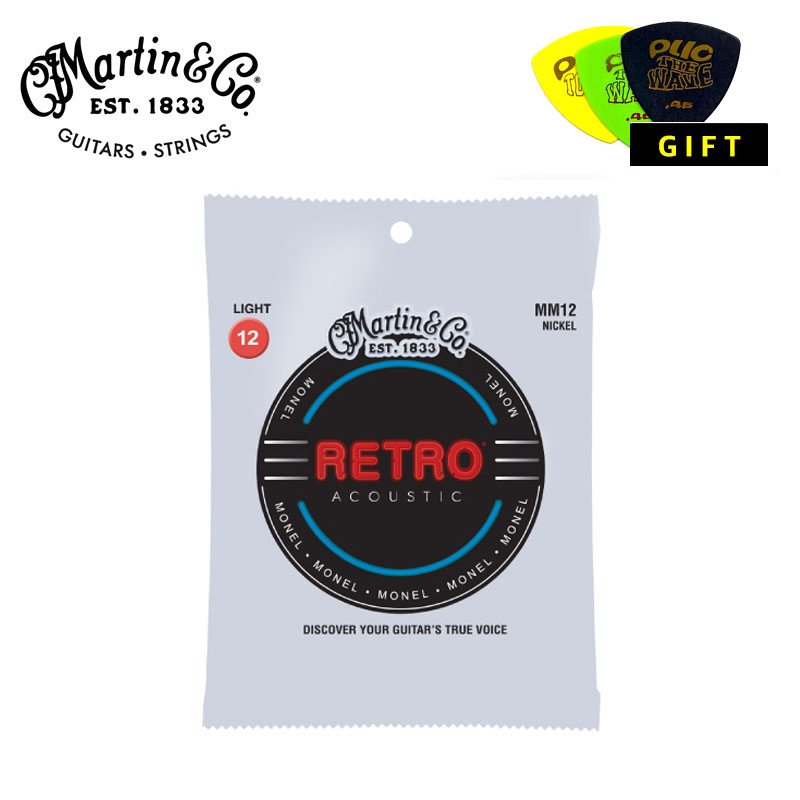 Martin 마틴 기타줄 마틴스트링 MM12 RETRO 레트로 라이트 (012-054)