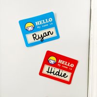 오리틀띵 Hello My name is Stickers(20p) 구디백 네임스티커 어린이집 답례품 포장