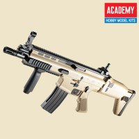 아카데미과학 비비탄총 스카 (황갈색) FN SCAR-L CQC (TAN) 에어소프트건